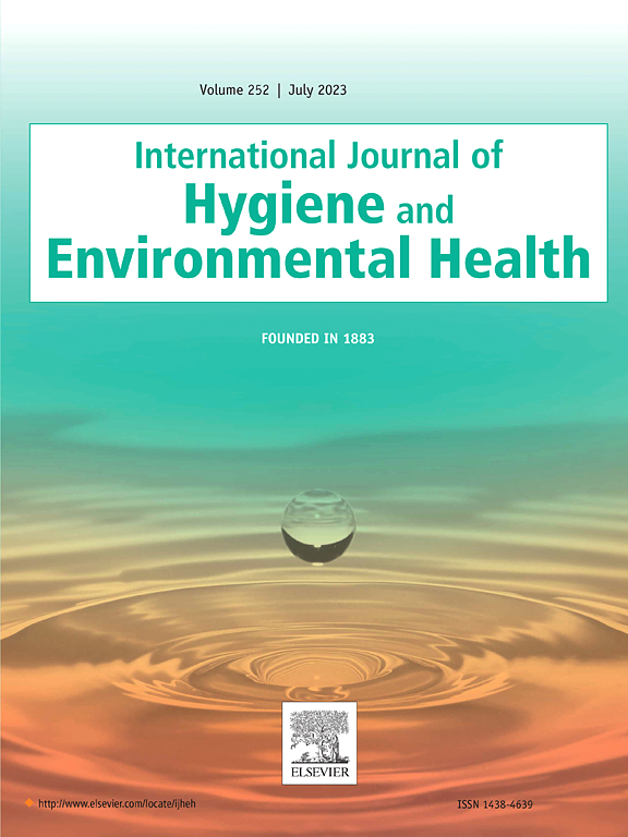 Go to journal home page - International Journal of Hygiene and Environmental Health